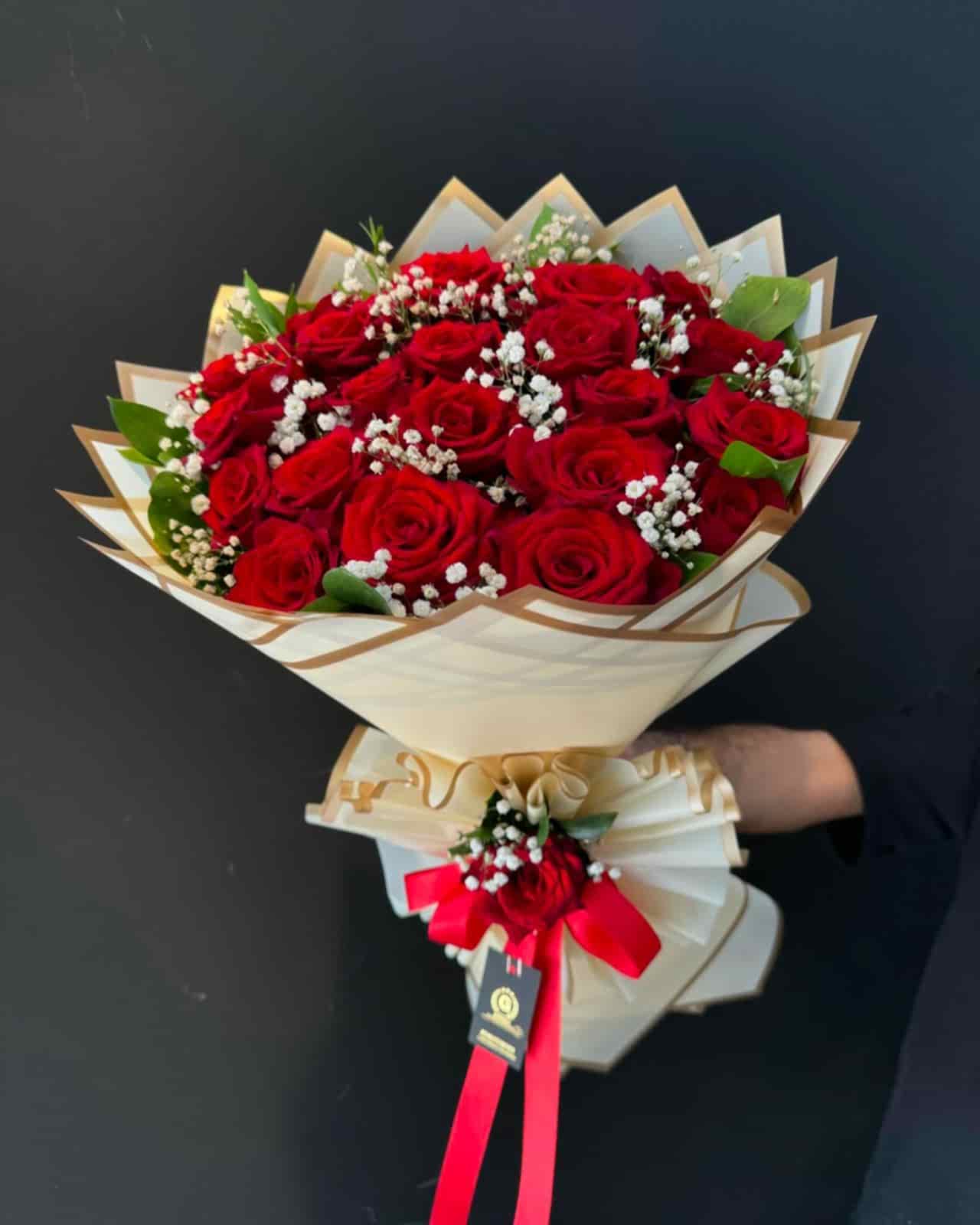 21 Adet Gül Buketi
